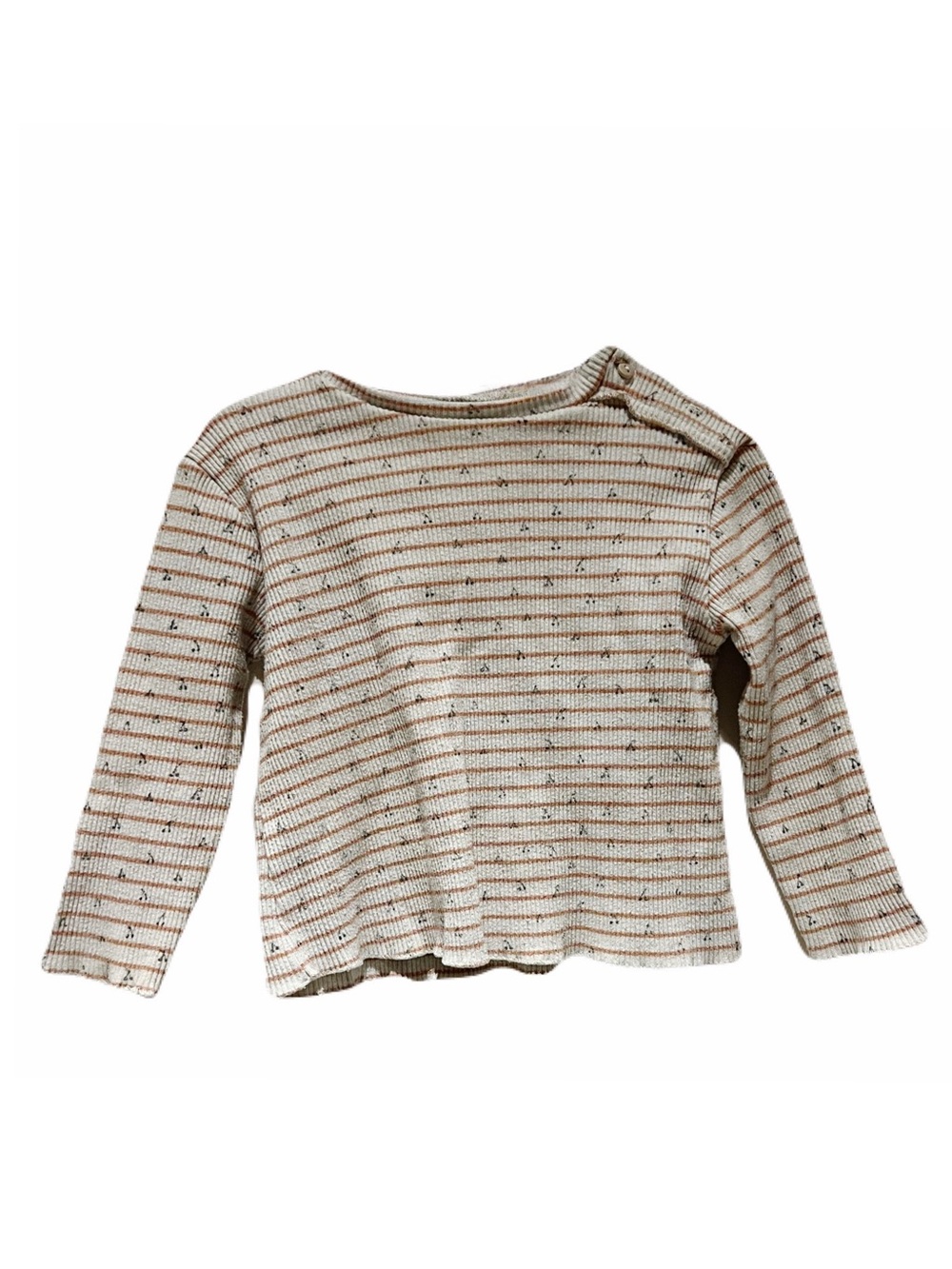 Zara ribbed long sleeve top